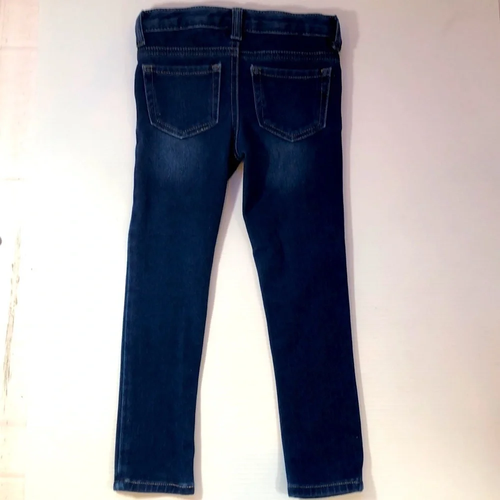 Cat & Jack Ultimate Stretch Jegging Blue Jeans Little Girls Size 4T EUC